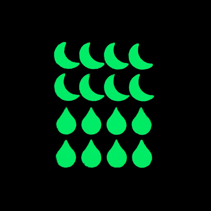 Hydrokolloid lysende akneplaster