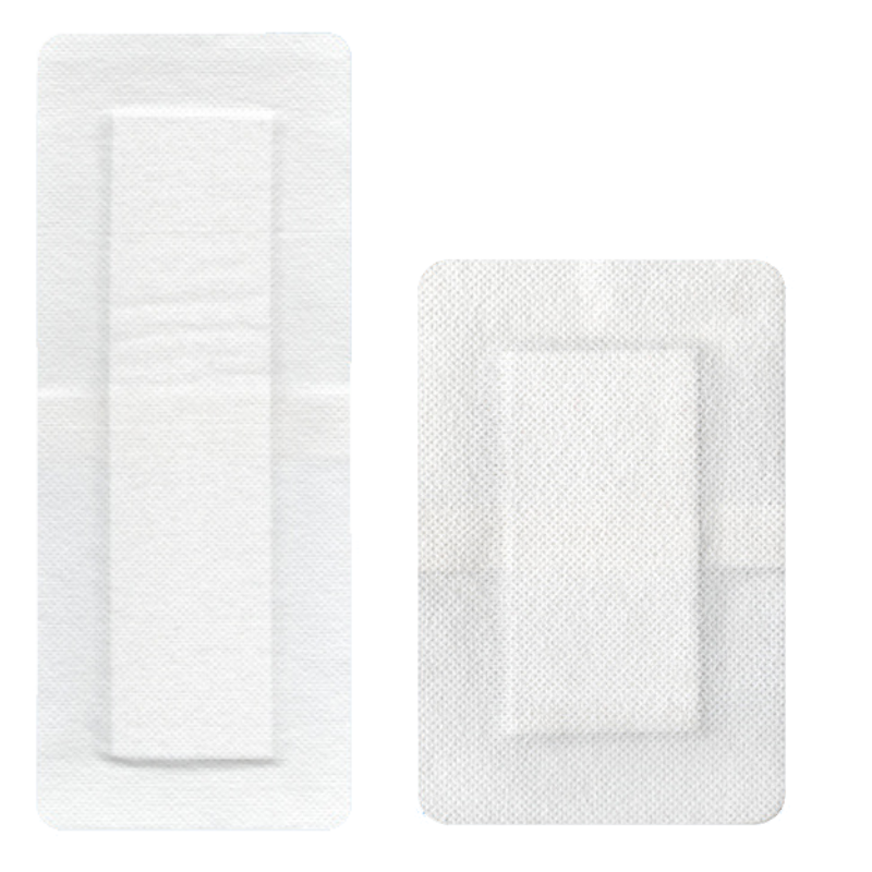 Spunlace non-woven dressing
